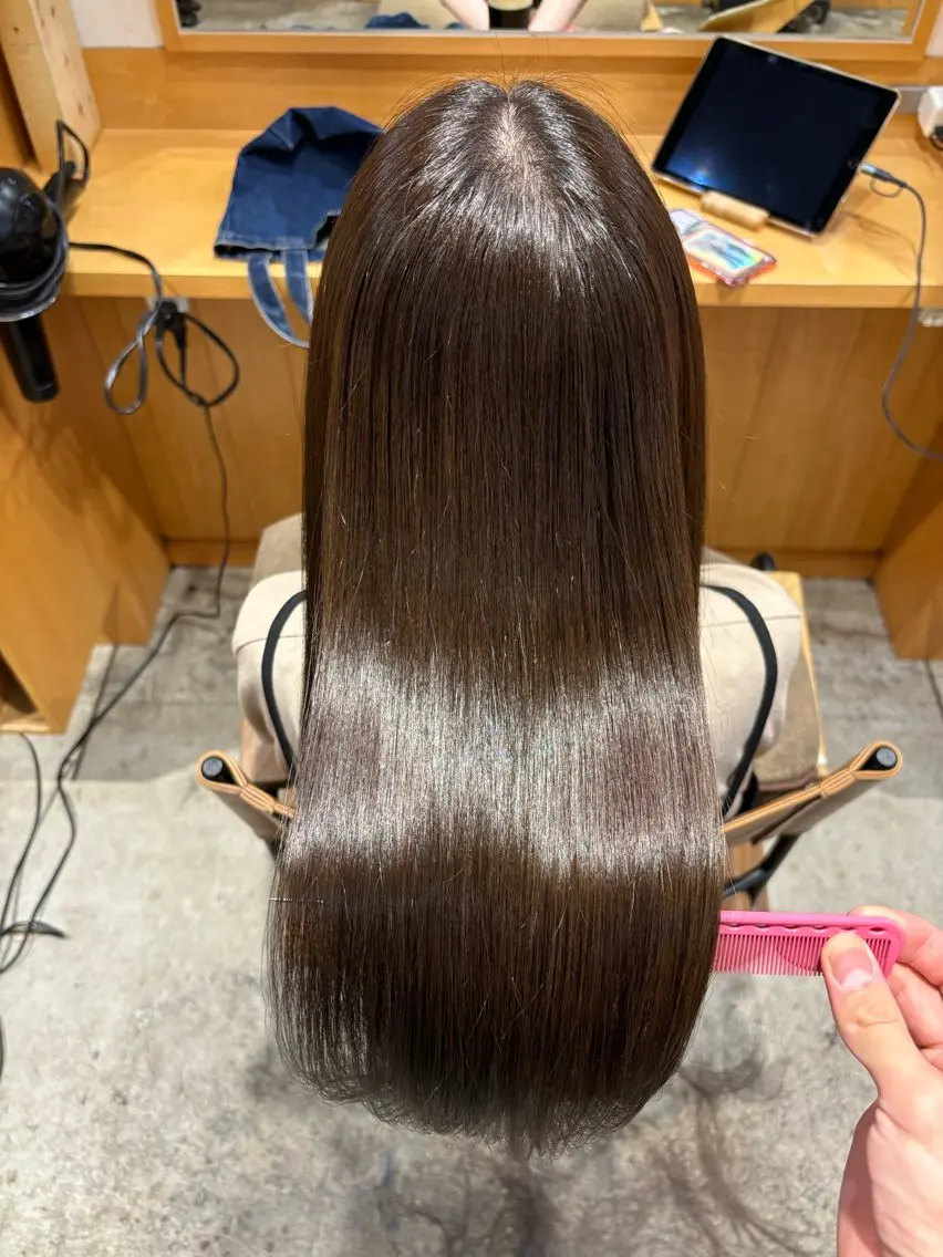 ロング カット ヘアカラー トリートメント 【Amphi Tokyo】宮原のヘアスタイル