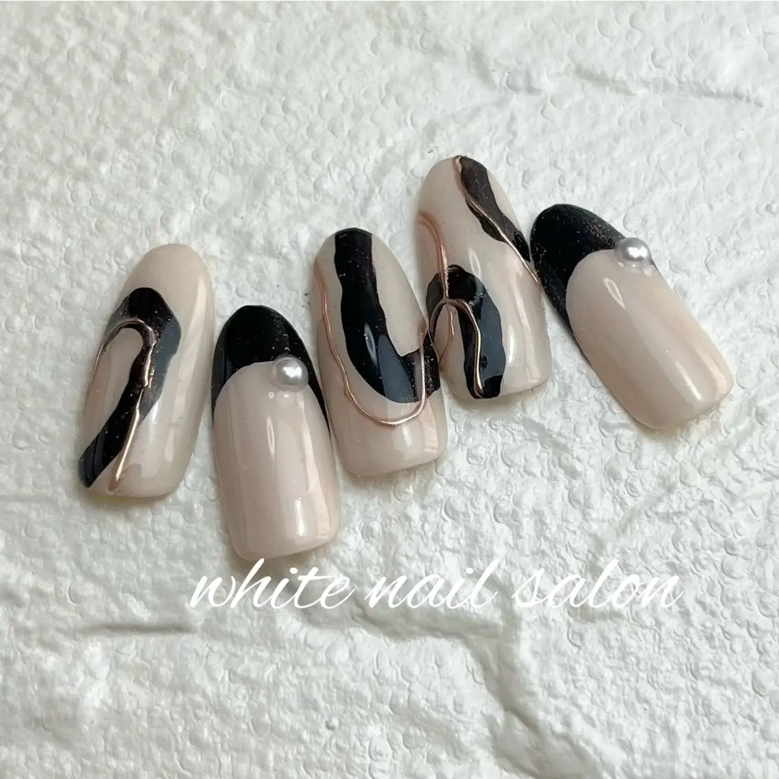 ネイル ラメ(グリッター) ハンドネイル white nail salonのネイルデザイン