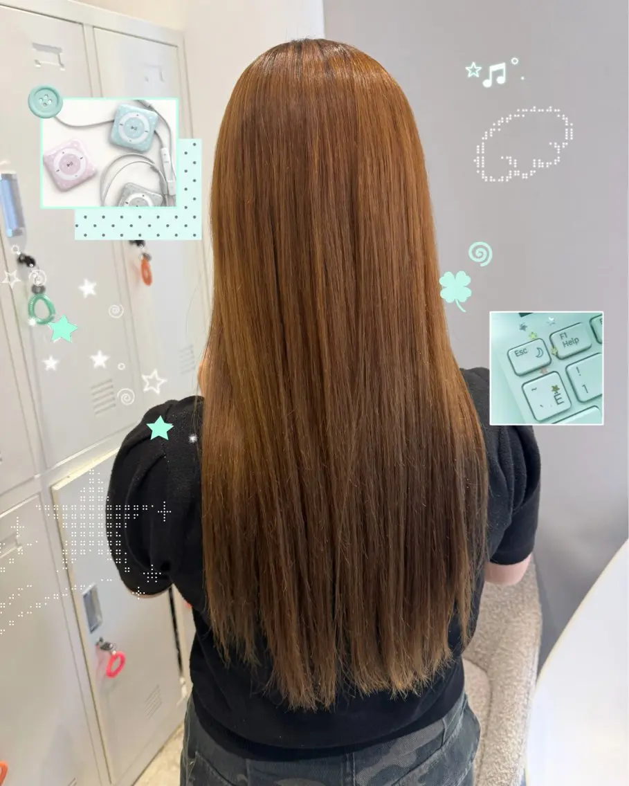ロング MignonS こはるのヘアスタイル