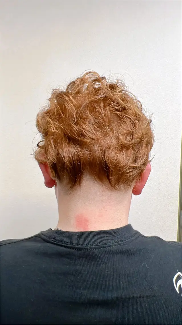 ミディアム ヘアアレンジ メンズ カット ヘアカラー 千佳 CHIKAのヘアスタイル