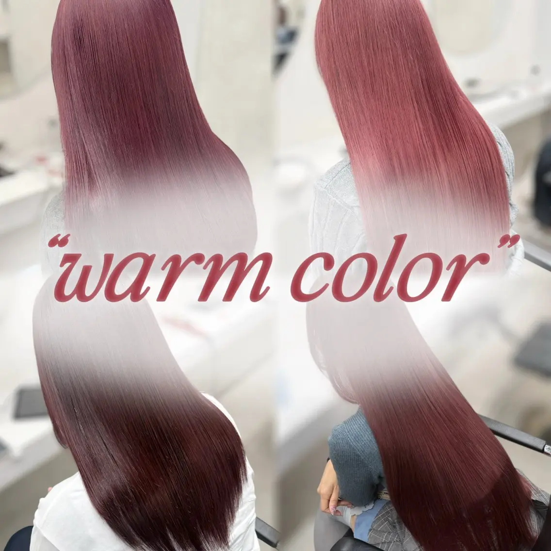 カラー ブリーチ 透明感カラー ハイトーンカラー ヘアカラー レイヤー／ハイトーン 🍎森貝洋亮🍎のヘアスタイル