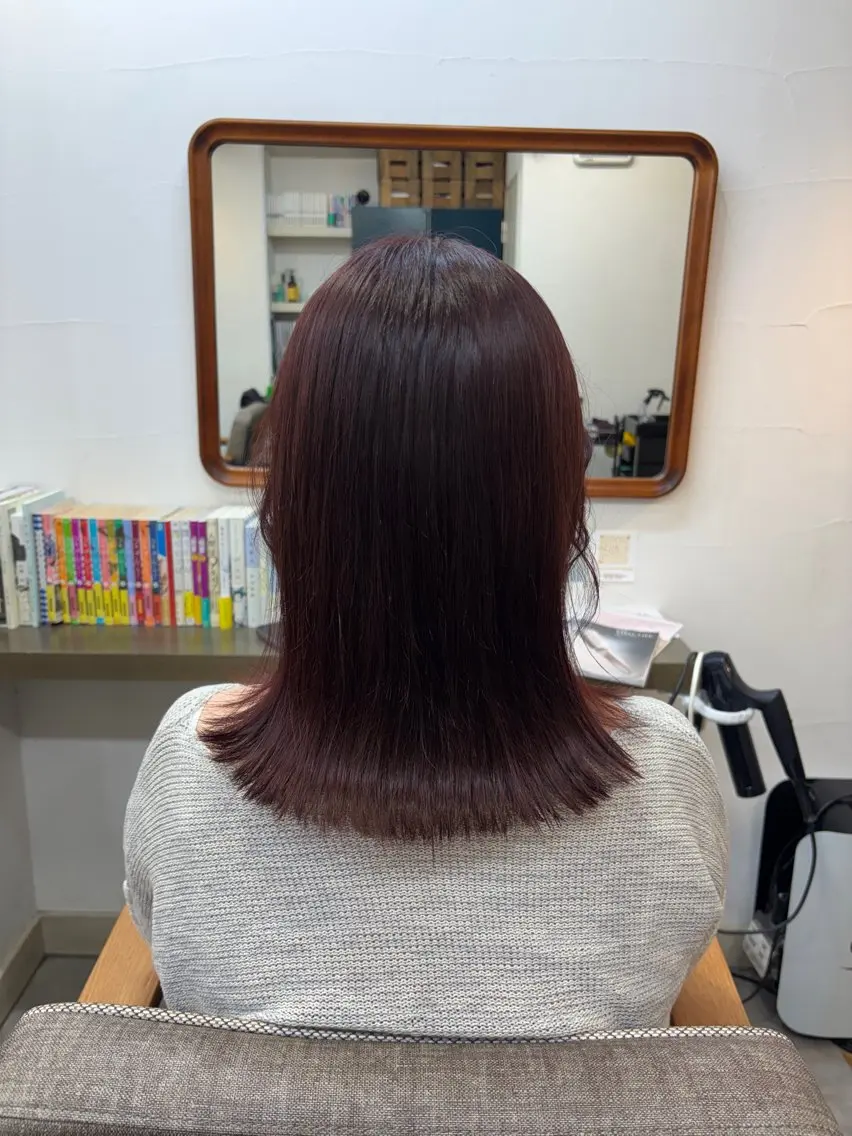 ミディアム カラー moloco /たけのヘアスタイル