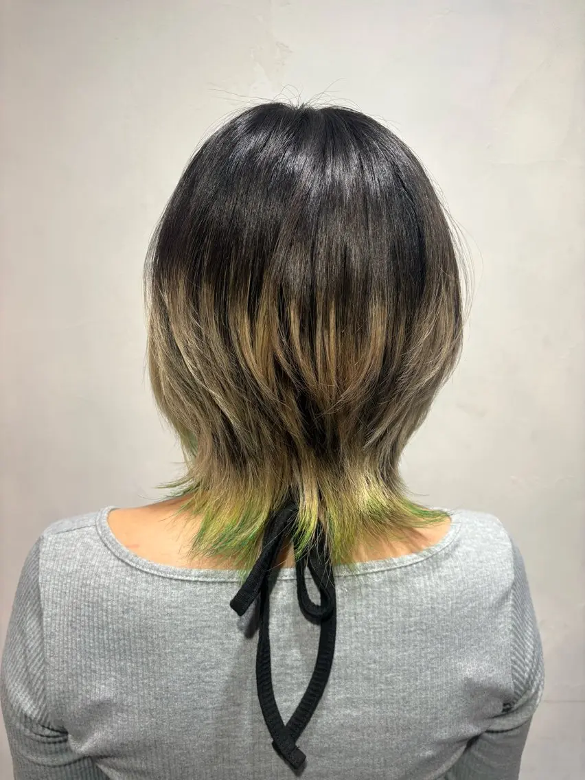 ショート ウルフカット 城川 ノアのヘアスタイル