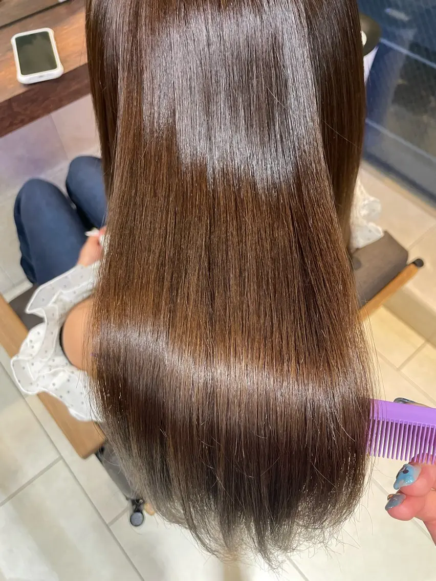 カラー 🦋透明感カラー 🦋🫧愛加のヘアスタイル