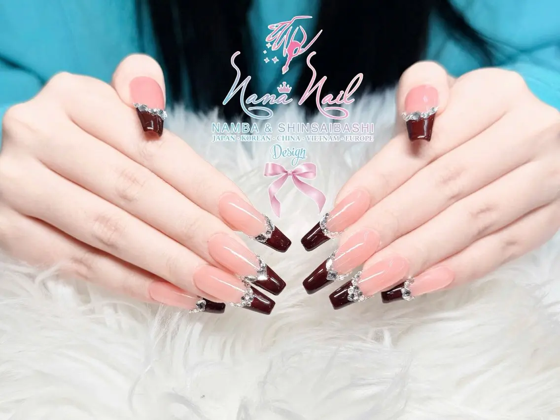 ネイル チークネイル 桜ネイル フラッシュネイル フットネイル ジェルネイル ハンドネイル リナネイル アメ村心斎橋店のネイルデザイン