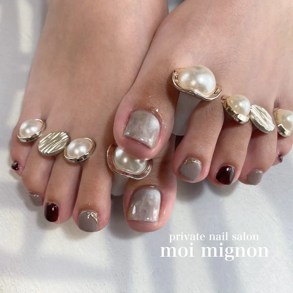 ネイル フットネイル nailist Aki♡のネイルデザイン
