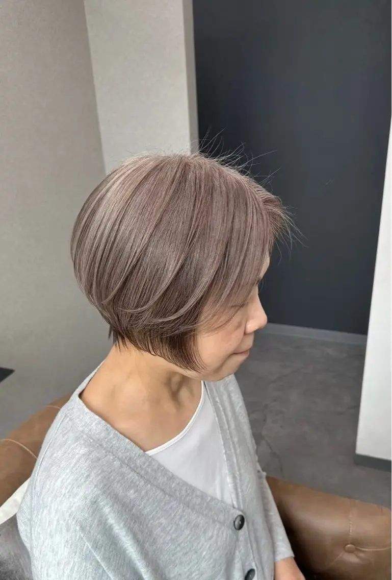 ショート カット ヘアカラー SLASHスラッシュ 兵頭　裕のヘアスタイル