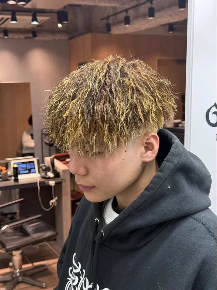 ショート パーマ 1名限定 格安カラー🎨愛須のヘアスタイル