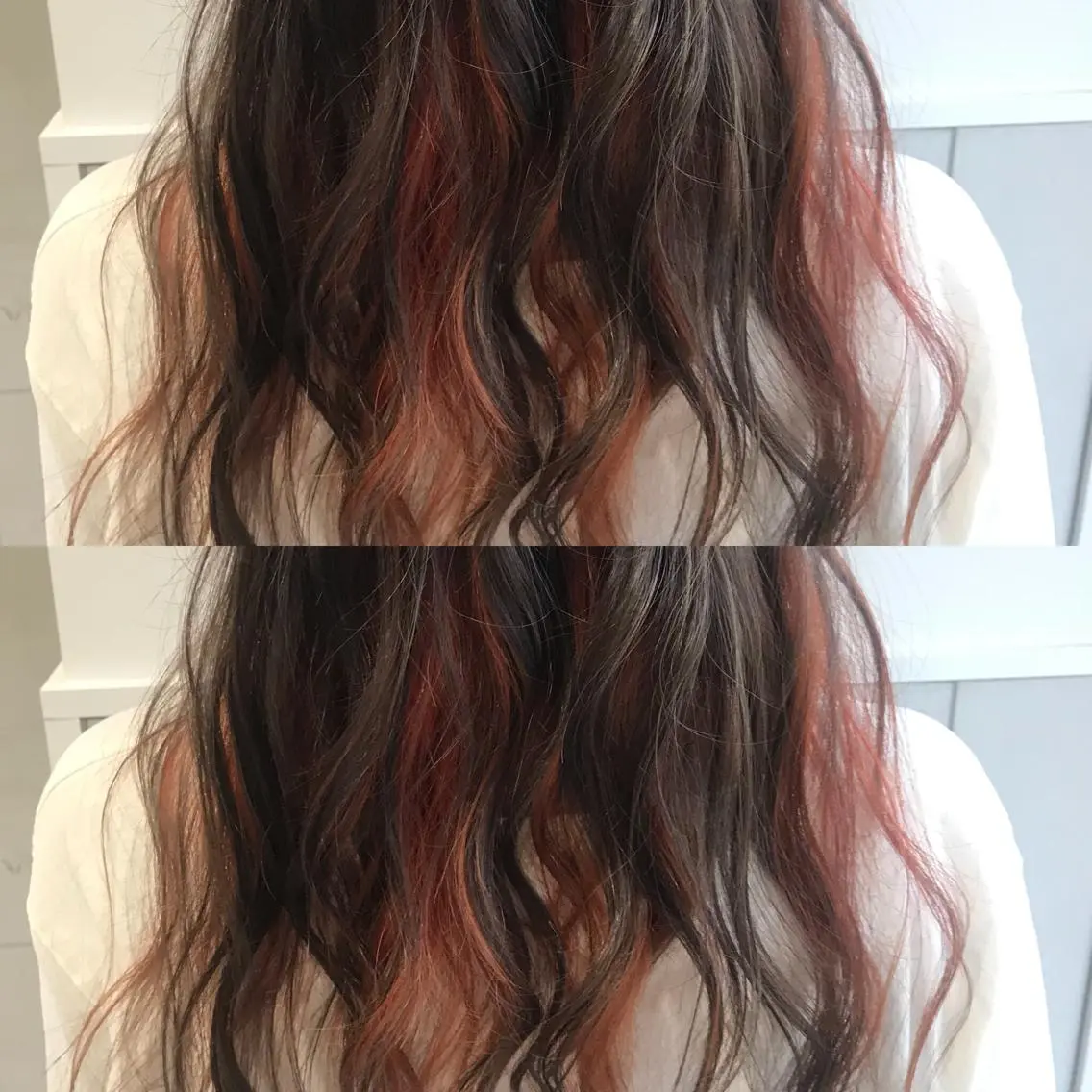 ロング カラー 小栗 麻衣のヘアスタイル