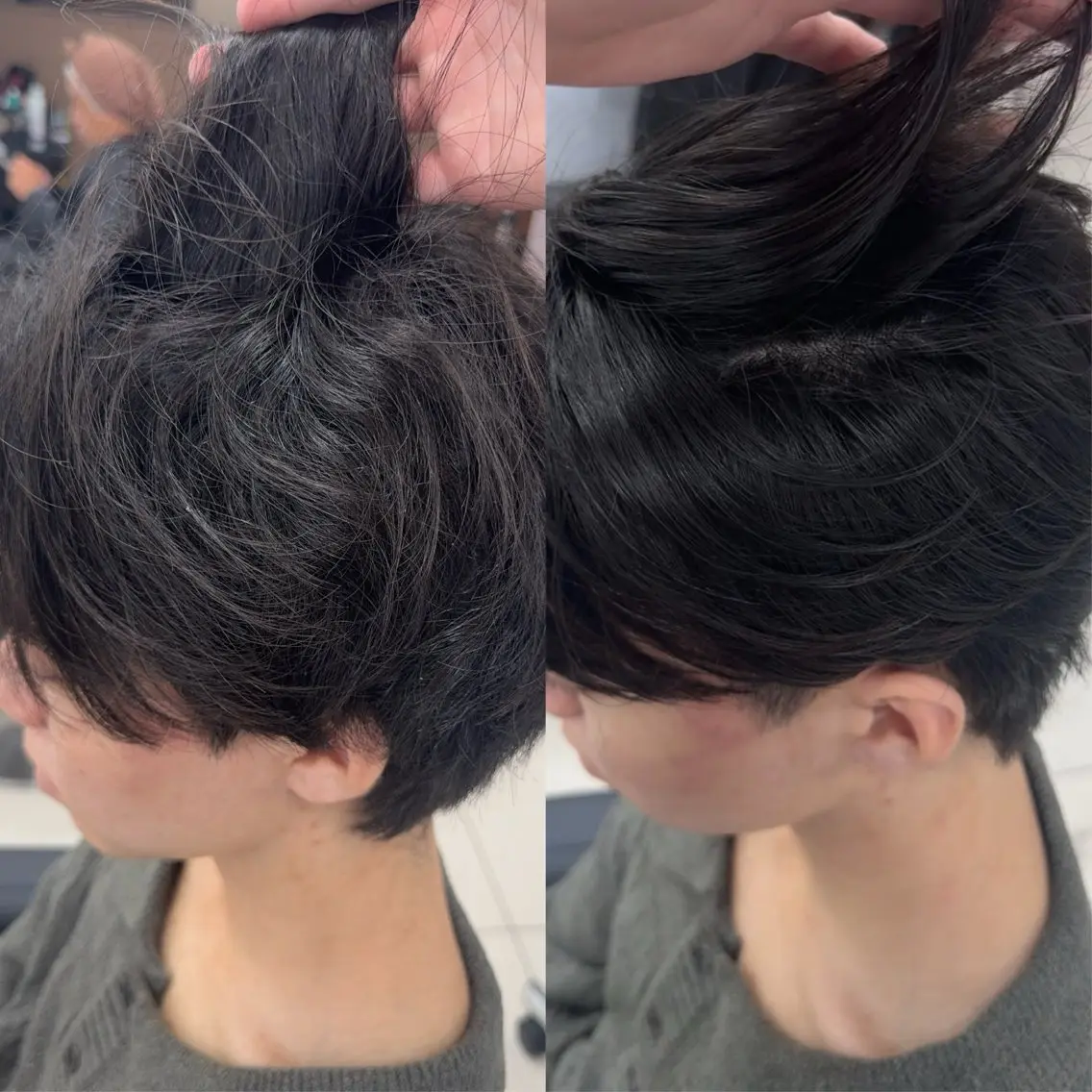 パーマ メンズ 縮毛矯正 【艶髪カラー✨】 maoのヘアスタイル