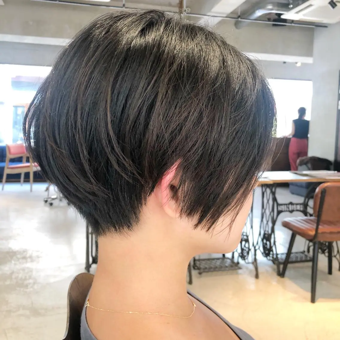 ショート カット すきバサミを使わない カット✂️✨郡司泰之のヘアスタイル