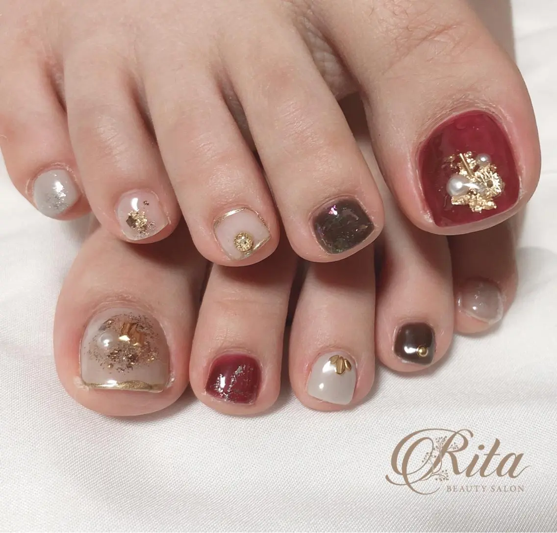 ネイル アートネイル salon de fika【中崎町】のネイルデザイン