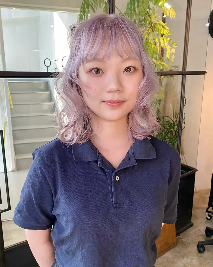 ダブルカラー（ブリーチあり）18時からのご案内になりますの写真