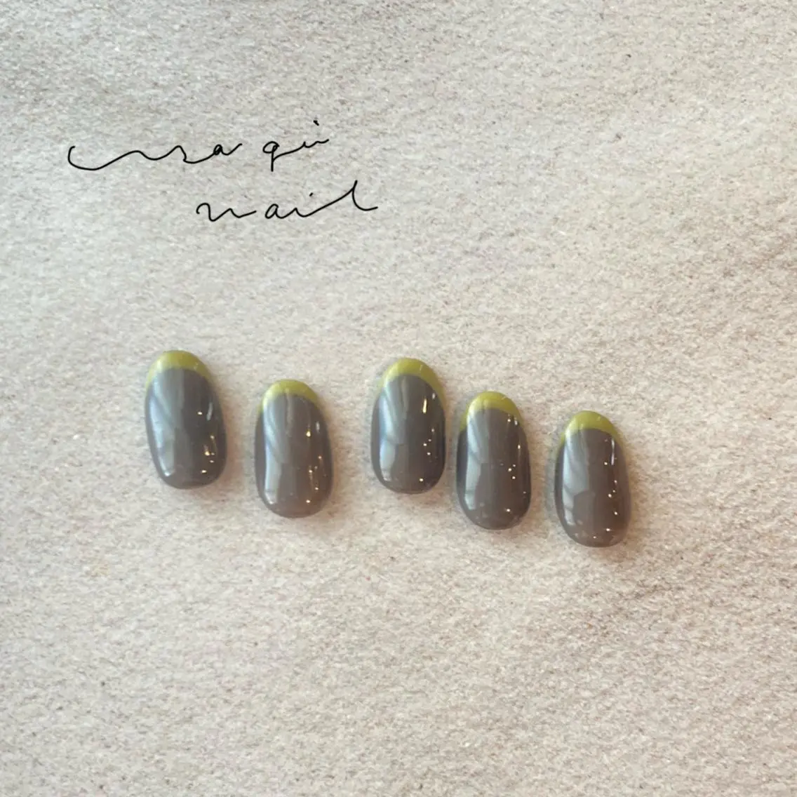 ネイル フレンチネイル ニュアンスネイル オフィスネイル ショートネイル ハンドネイル usagi nailのネイルデザイン