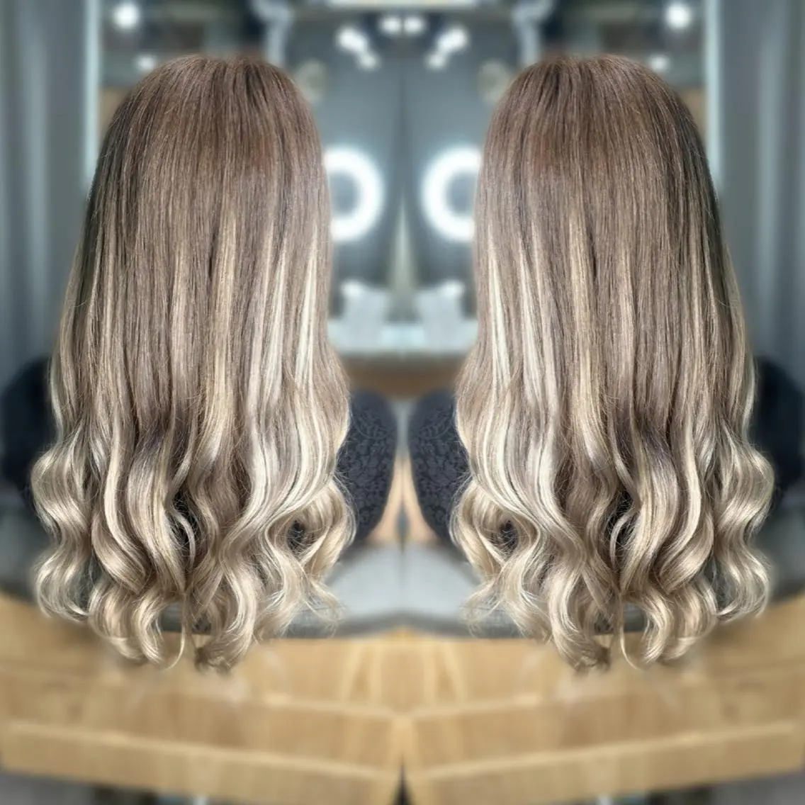 ロング カラー ヘアアレンジ メンズ ♡SNSで大バズり♡ コリアン羽エクステ◎のヘアスタイル