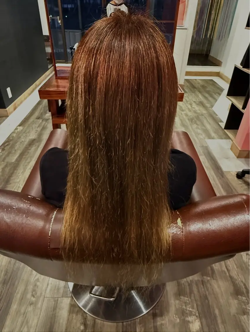 ロング カラー 大立 七夏のヘアスタイル