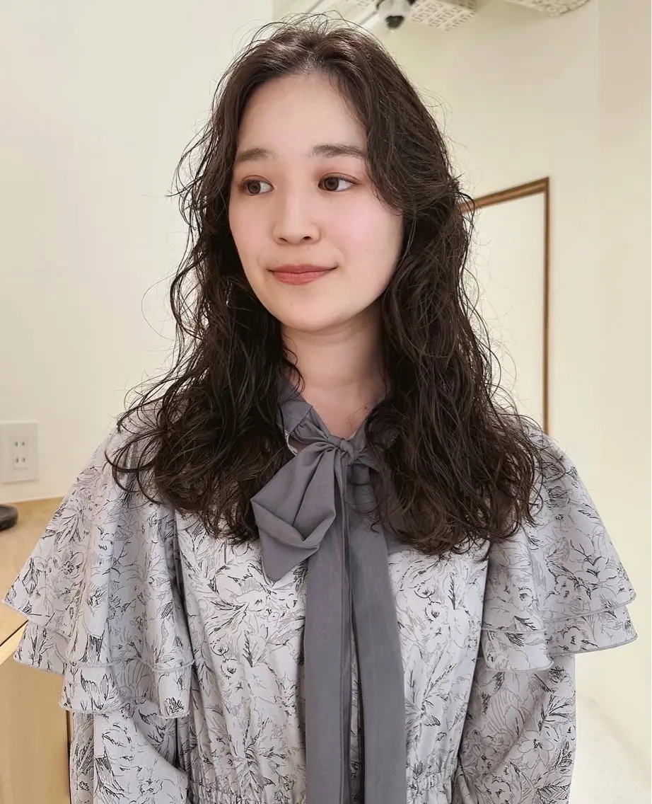 【パーマ講習のモデルさん募集してます🌟】パーマ + aujuaトリートメント  (カットも可能)の写真