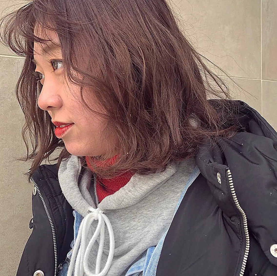 カラー ラベンダーカラー 🌼 アユカのヘアスタイル