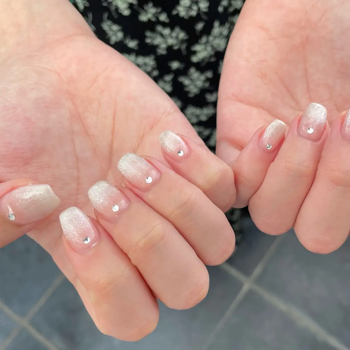 ネイル マグネットネイル ハンドネイル Nail ヌシん家 AKANEのネイルデザイン