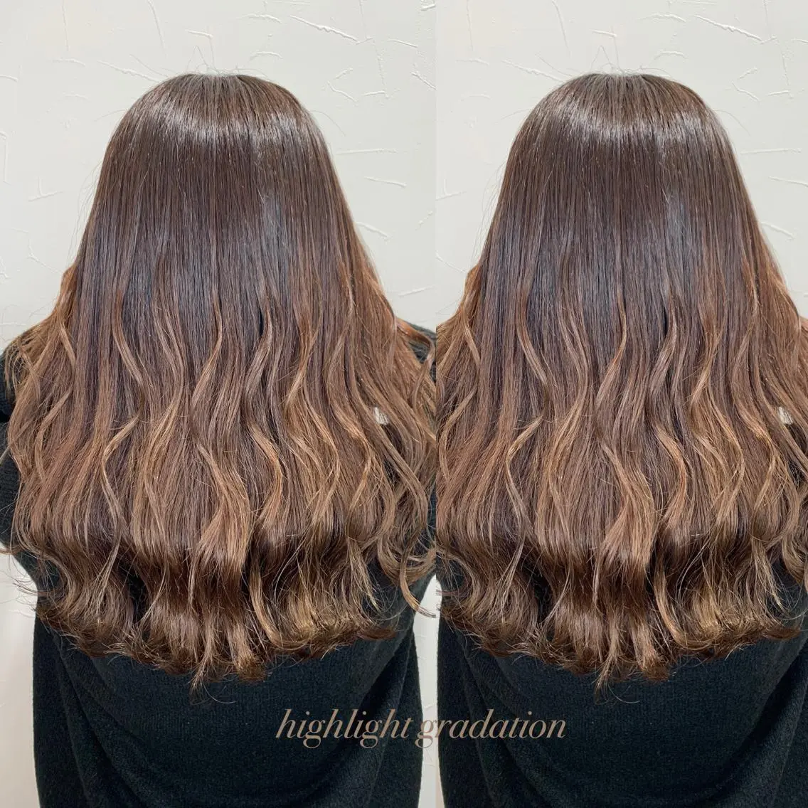 ロング ハイライト カット 縮毛矯正 お悩み、似合わせ提案 将真のヘアスタイル