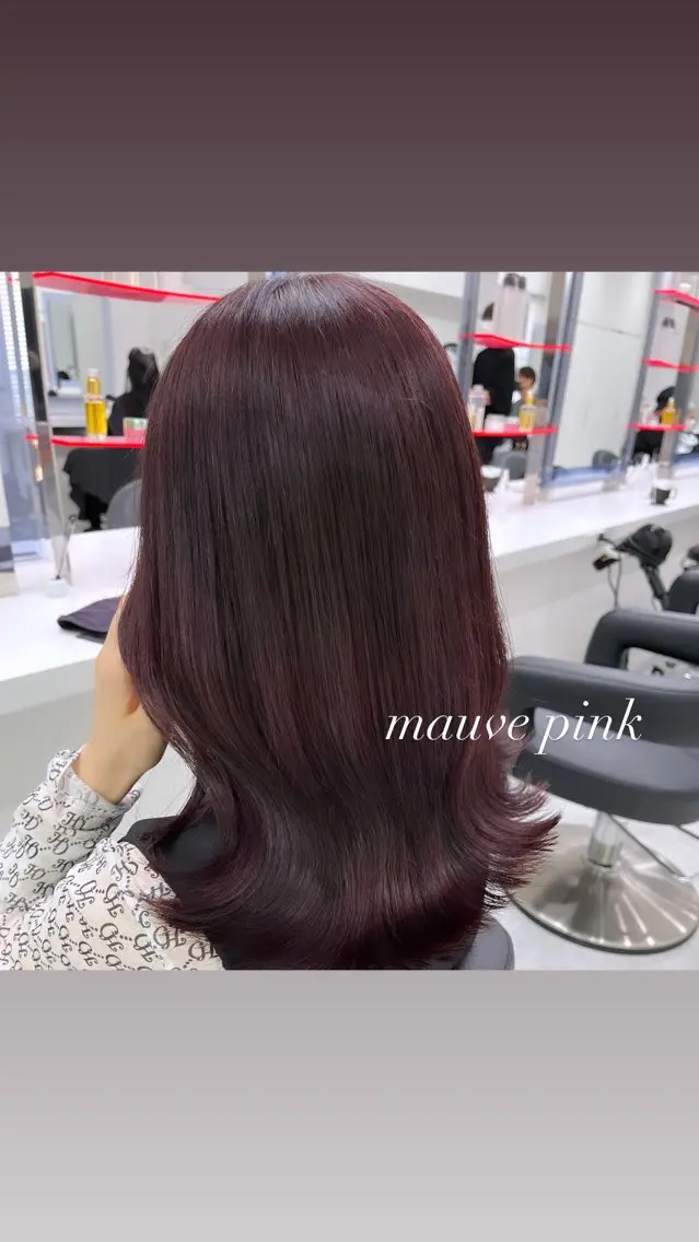 ミディアム カット 縮毛矯正 うる艶トレンドヘア 🕊️上野BABYのヘアスタイル