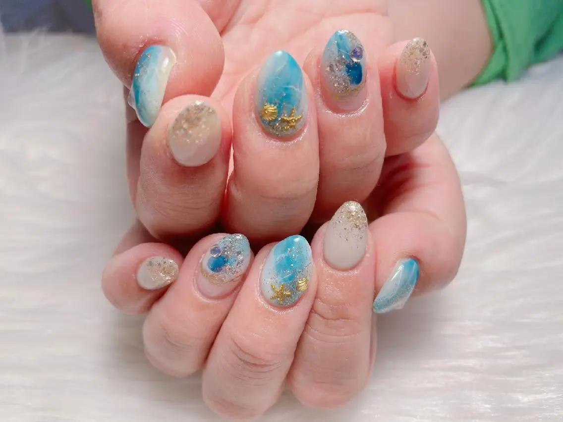 ネイル 🎀Yumi✨ ミキネイルサロン池袋のネイルデザイン