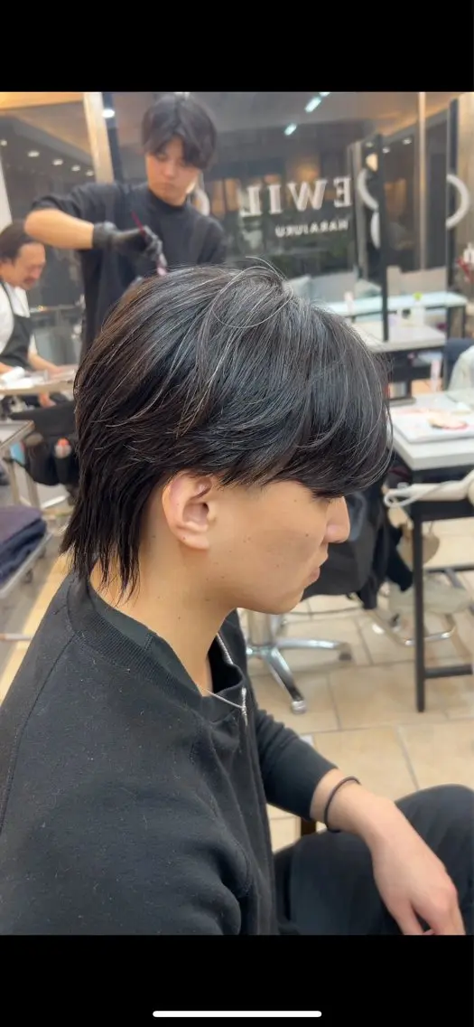 メンズ メンズパーマ メンズウルフカット ウルフカット 渋谷/ 縮毛矯正/AYAのヘアスタイル