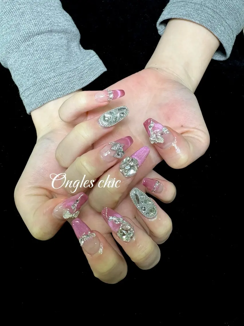 ネイル ハンドネイル ongles chicのネイルデザイン