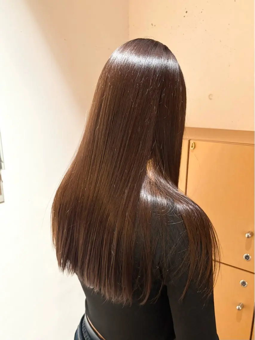 ロング 村上 遼華のヘアスタイル