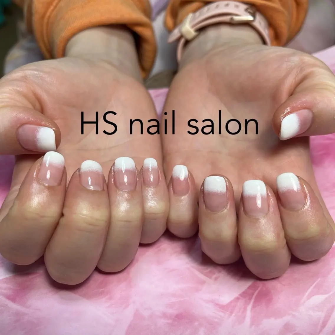 ショート ハンドネイル hs nail salonのネイルデザイン