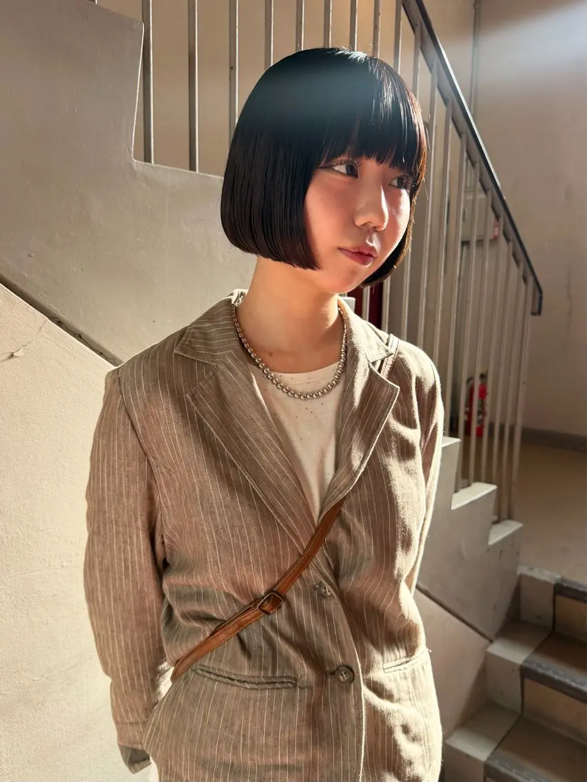 ショート カット ヘアカラー トリートメント Manaka🟤 今泉　Musiiikのヘアスタイル