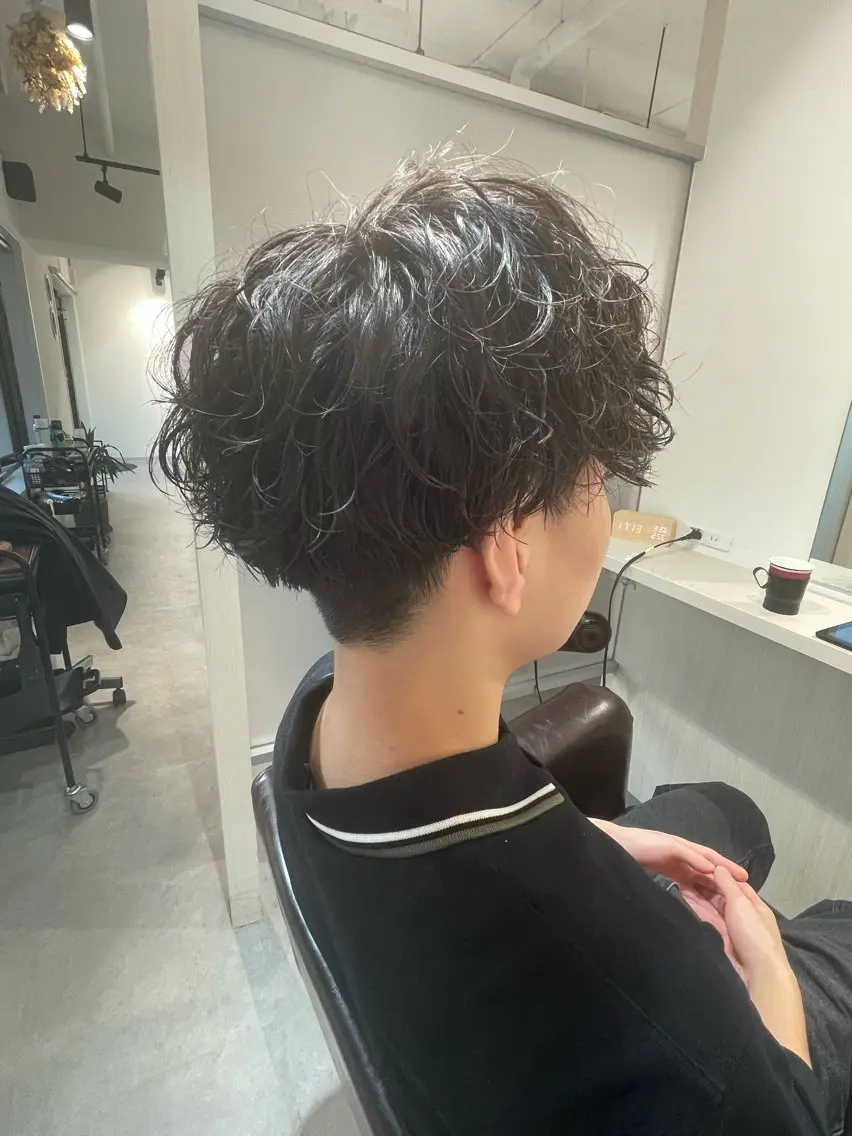 ショート パーマ メンズ 川崎メンズパーマ特化 根本涼太のヘアスタイル