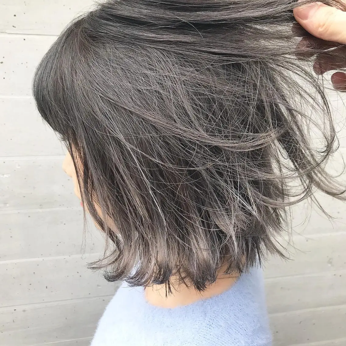 ミディアム カラー パーマ 【公式】amble luxe池袋東口🩷のヘアスタイル