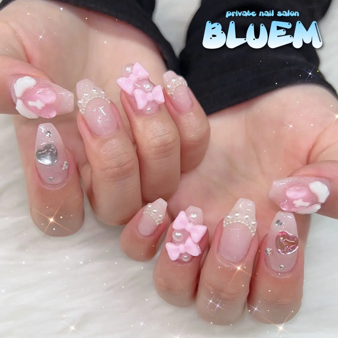 ネイル ハンドネイル BLUEM なな🐶のネイルデザイン