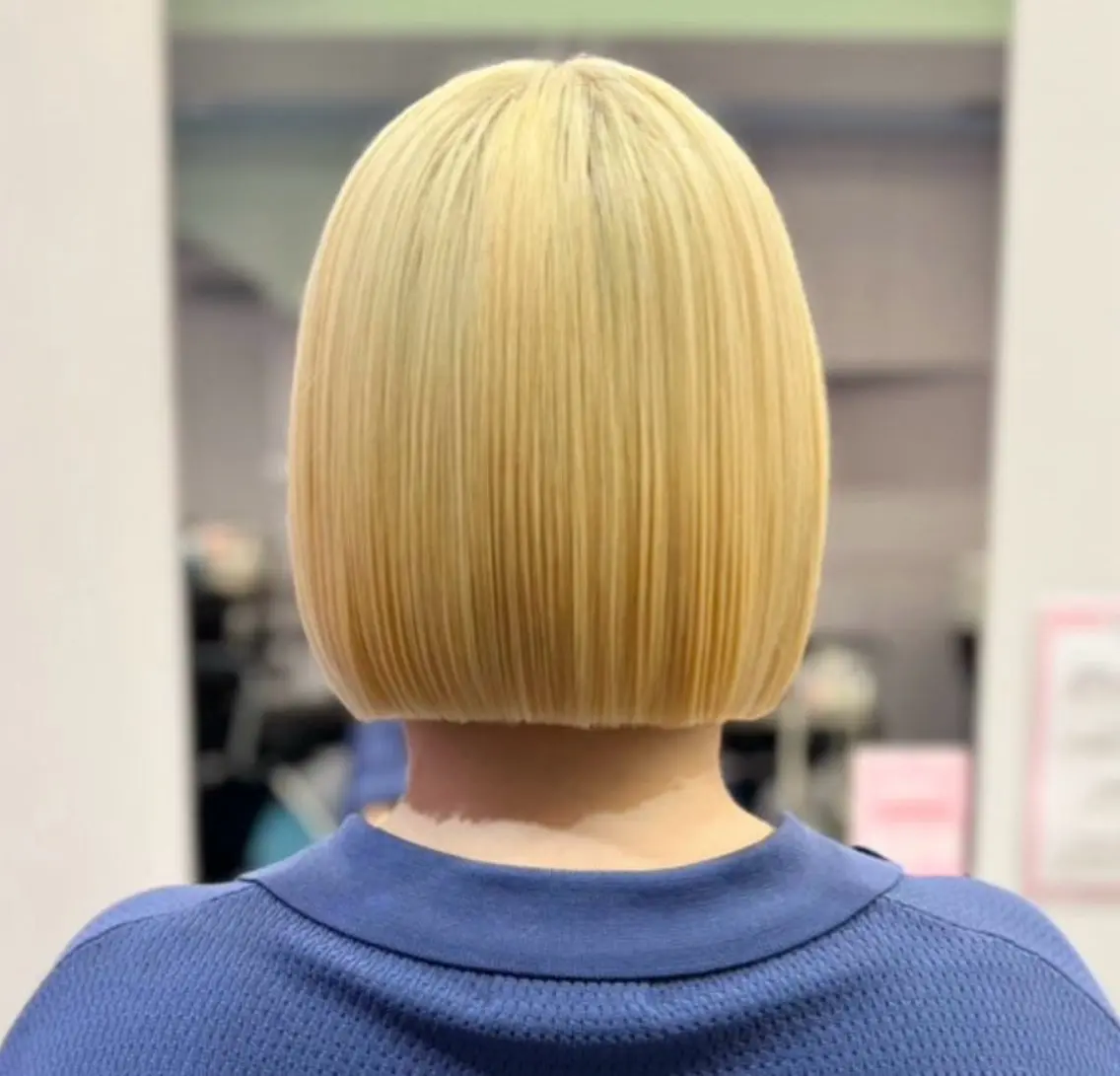 おさまり抜群🌟ぱっつんボブ🌟💗1stepトリートメント付きの写真