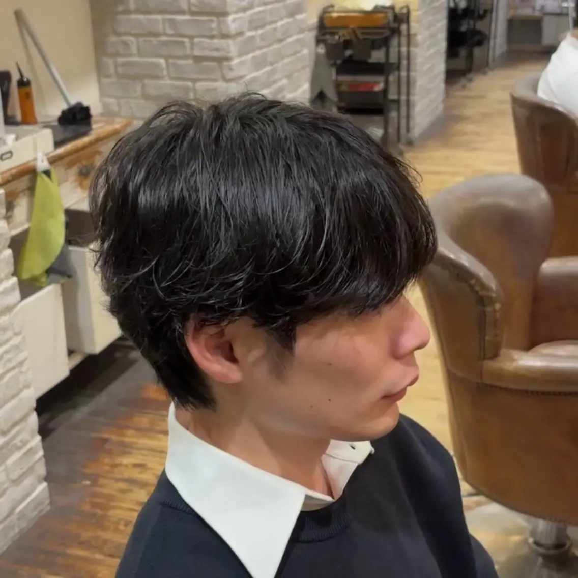 メンズ カット パーマ 【メンズ特化美容師】 RYO／梅田のヘアスタイル