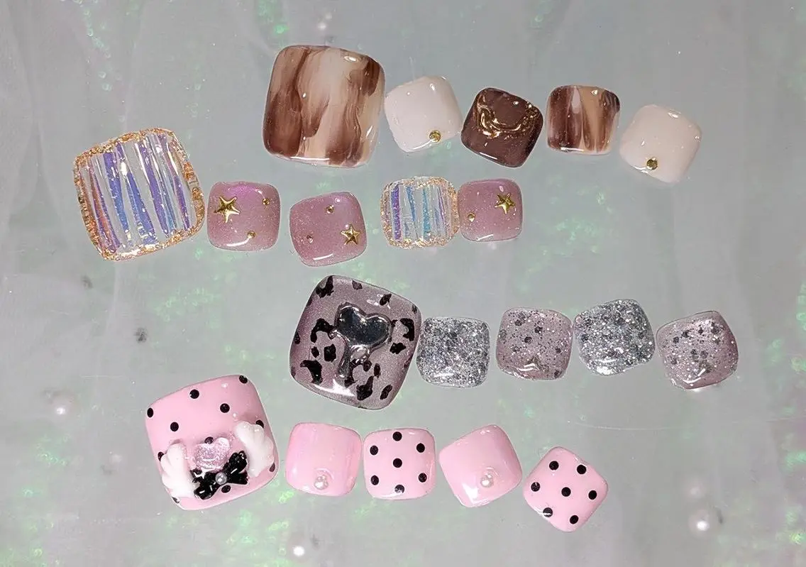 フット定額nailコース🎀※ジェルオフありの方はこちらから予約可✨の写真