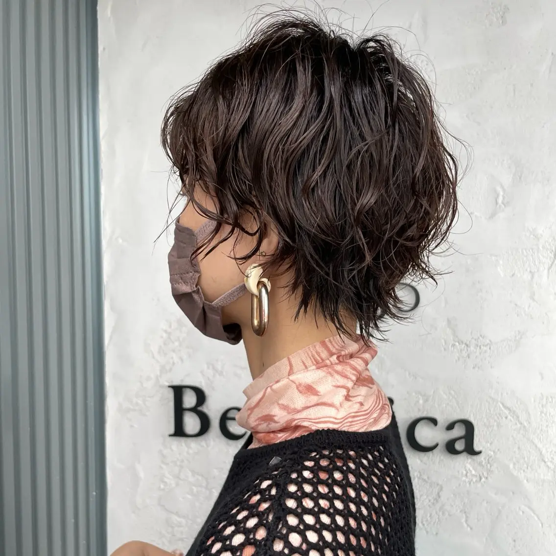 ショート パーマ beronica ベロニカのヘアスタイル