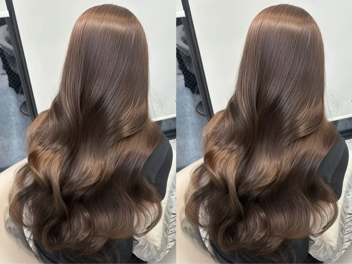 ロング レイヤーカット 🎀透明感カラー shizuka🎀のヘアスタイル