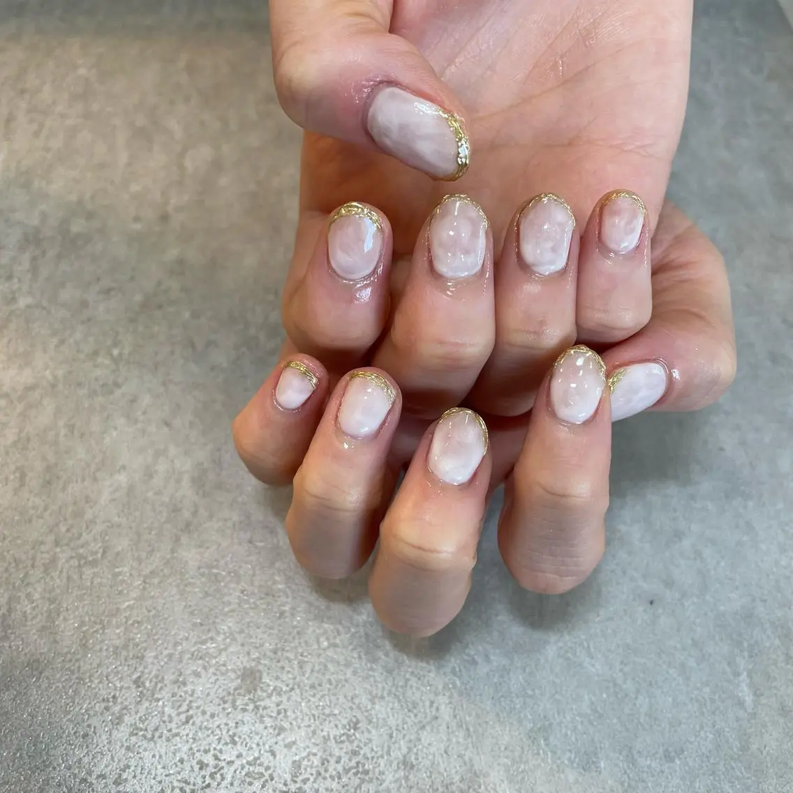 ネイル ブライダルネイル Nail Salon Gummi.のネイルデザイン