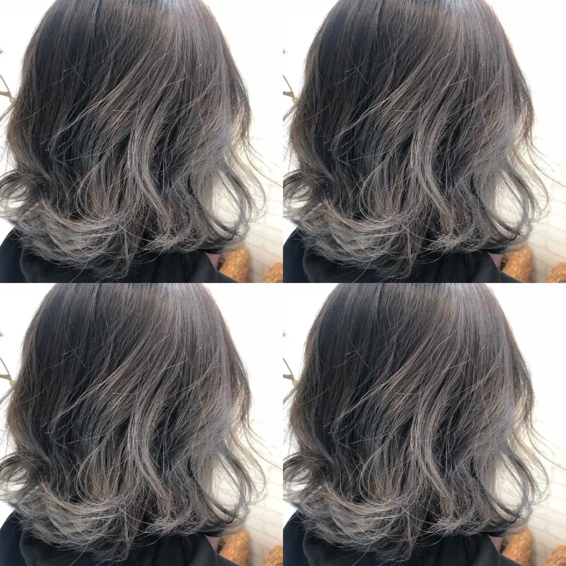 ミディアム カラー ヘアカラー トリートメント 浅川 実行のヘアスタイル