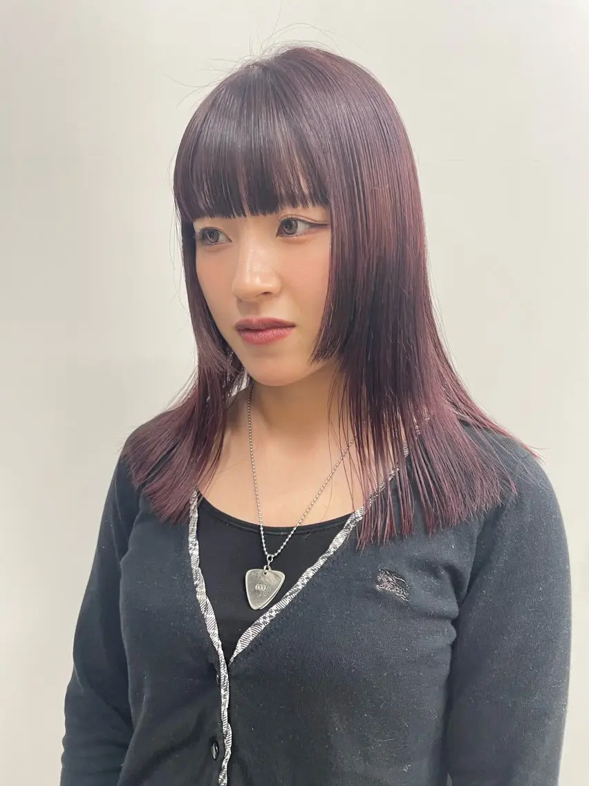 ロング カラー Terve.竹内 視咲のヘアスタイル