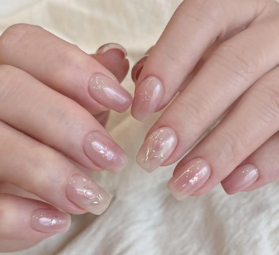 ネイル ハンドネイル ハンドケア 🍑 momo_nailのネイルデザイン