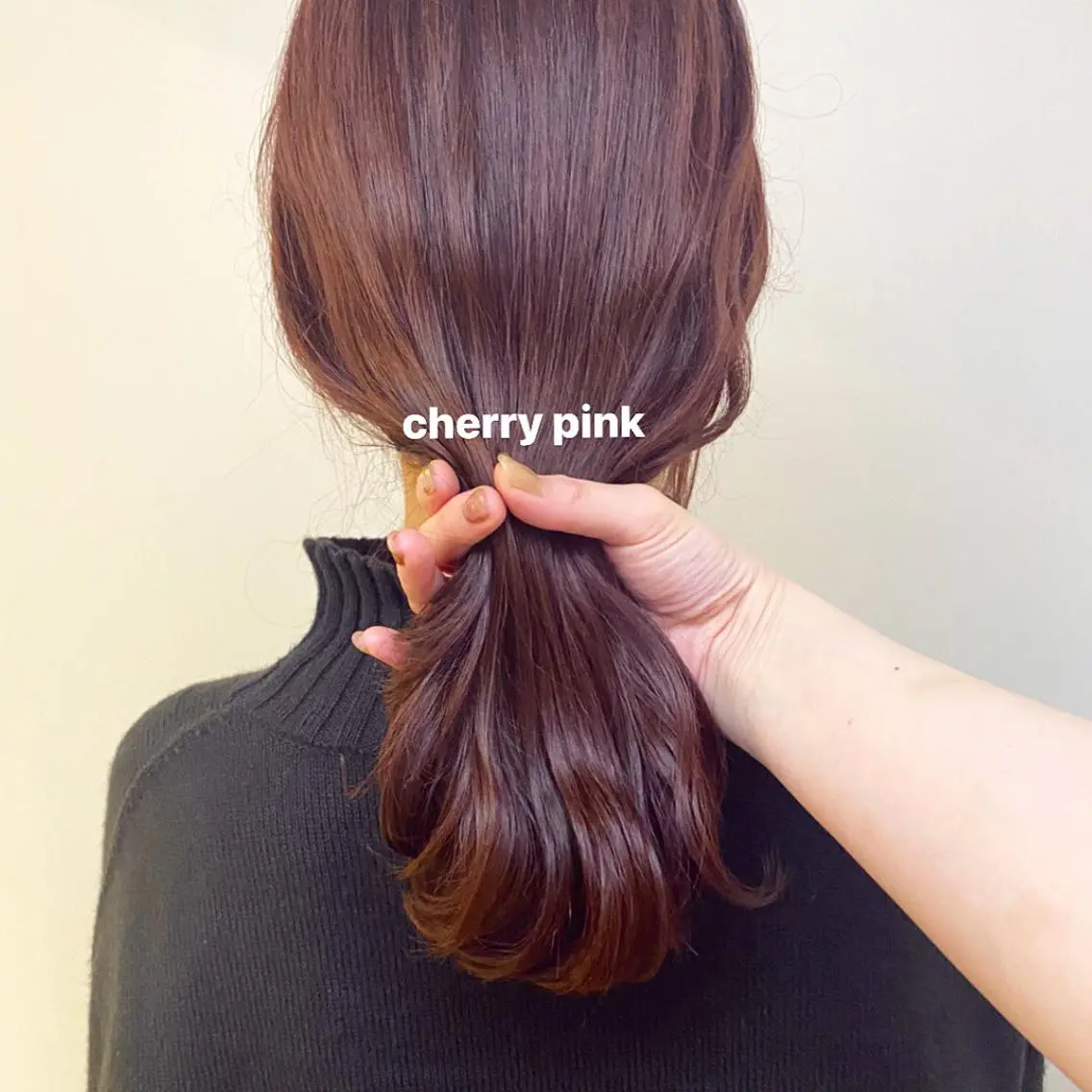 ミディアム カラー ピンクカラー 🌼 アユカのヘアスタイル