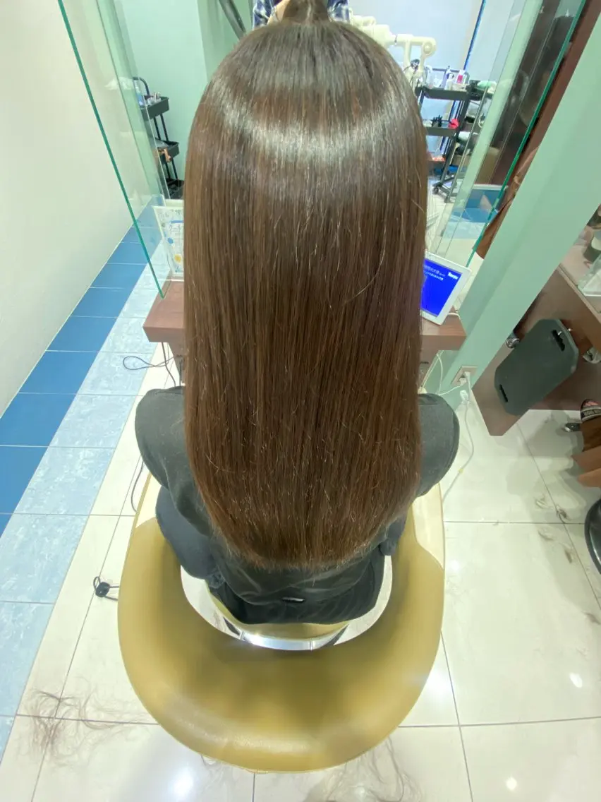 ロング フルカワ ノゾミのヘアスタイル