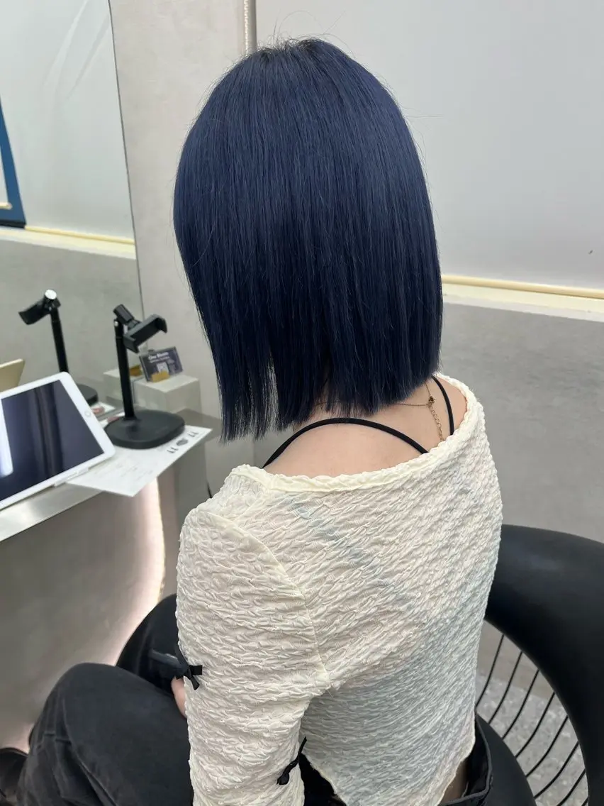 ミディアム カラー トリートメント 谷川が作る熊本1🥇 レイヤーカットのヘアスタイル