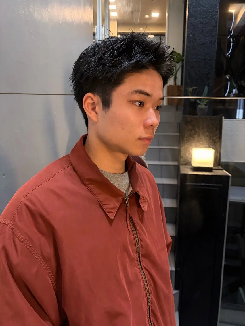 ショート 渡辺奎斗/ ボブ レイヤーカットのヘアスタイル