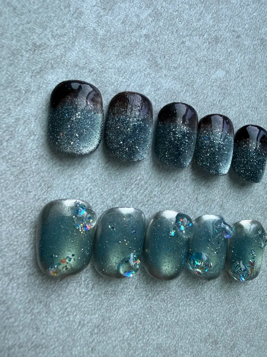 gradation＆galitterの写真