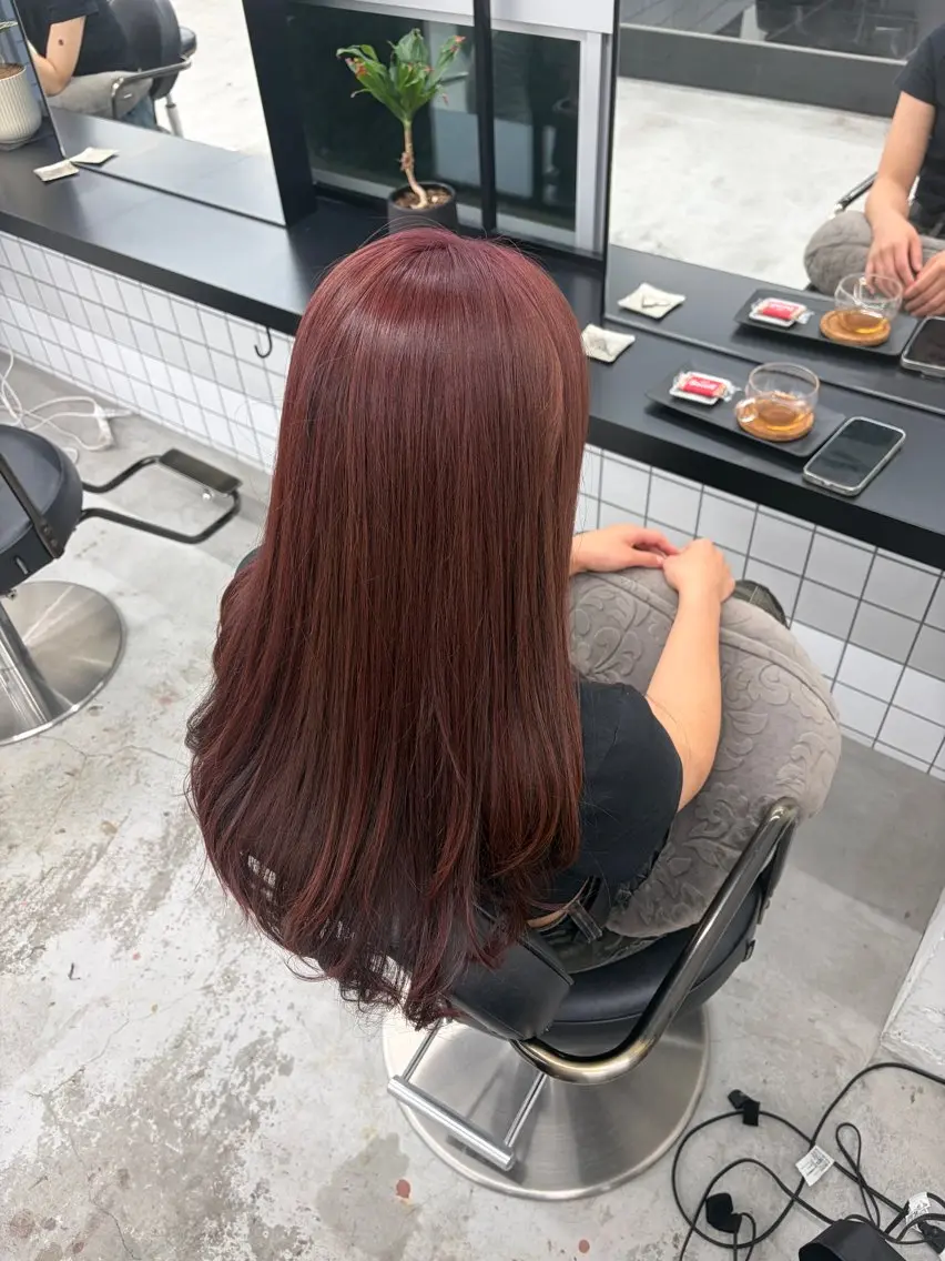 カラー 恋夢💫 JILLSTUDIOのヘアスタイル