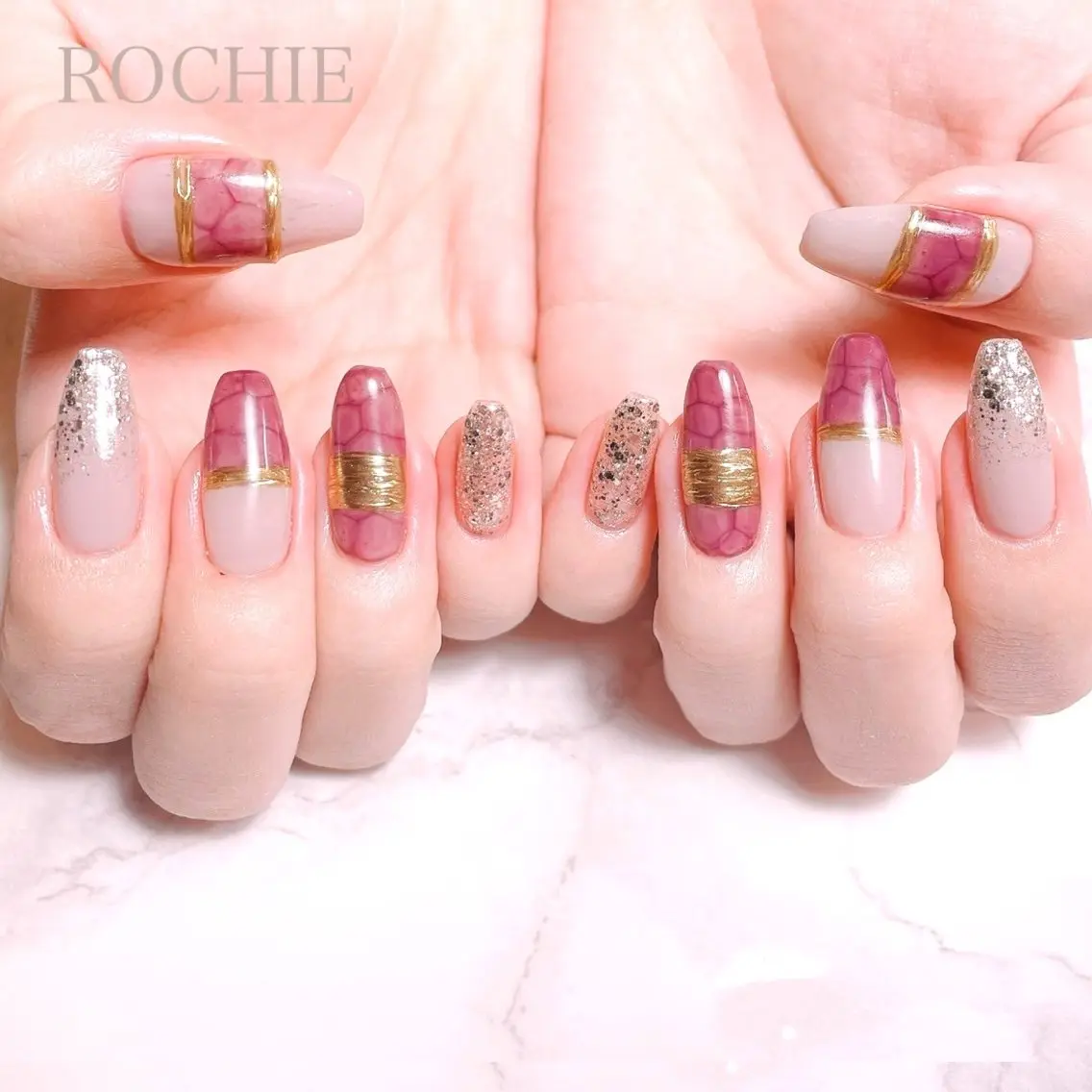 ネイル ROCHIE Rikaのネイルデザイン